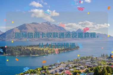 国际信用卡收款通道设置教程，从入门到精通