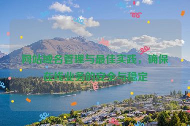 网站域名管理与最佳实践，确保在线业务的安全与稳定